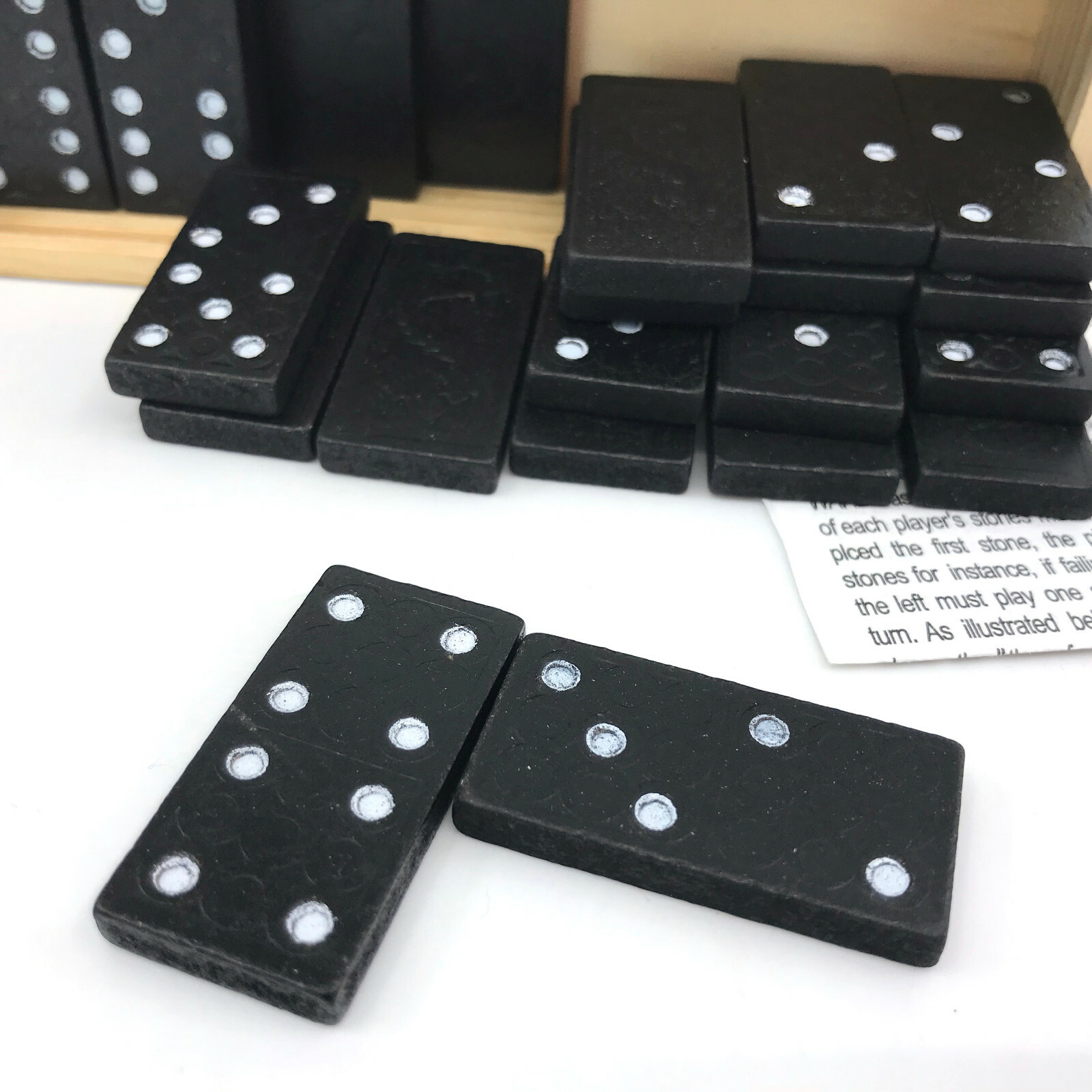 PayPal branded Swag Dominoes Game from eBay Open 2018 Double Six Boxed Rules