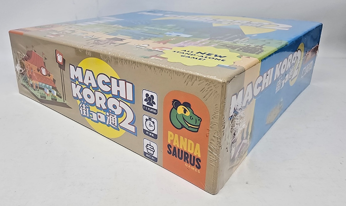 Machi Koro 2 Board Game Fast Paced Dice Rolling Strategy Kids 10+ Adults New