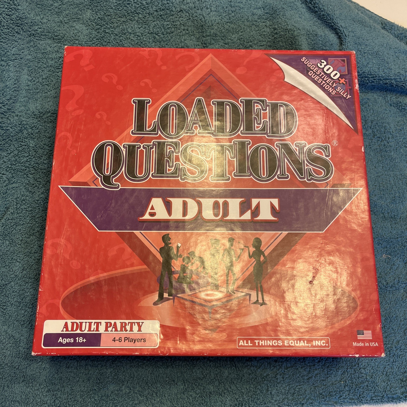 LOADED QUESTIONS Adult Party Game Ages 18+ For 4-6 Players 2012