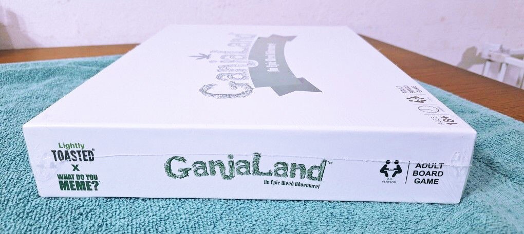 New/Sealed! Ganjaland – The Epic Weed Adventure Board Game