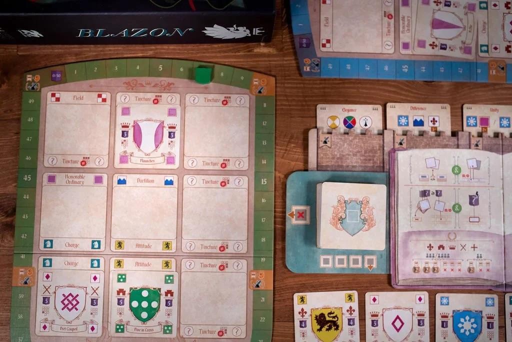 Blazon Deluxe Kickstarter Edition by 25th Century Games – SEALED