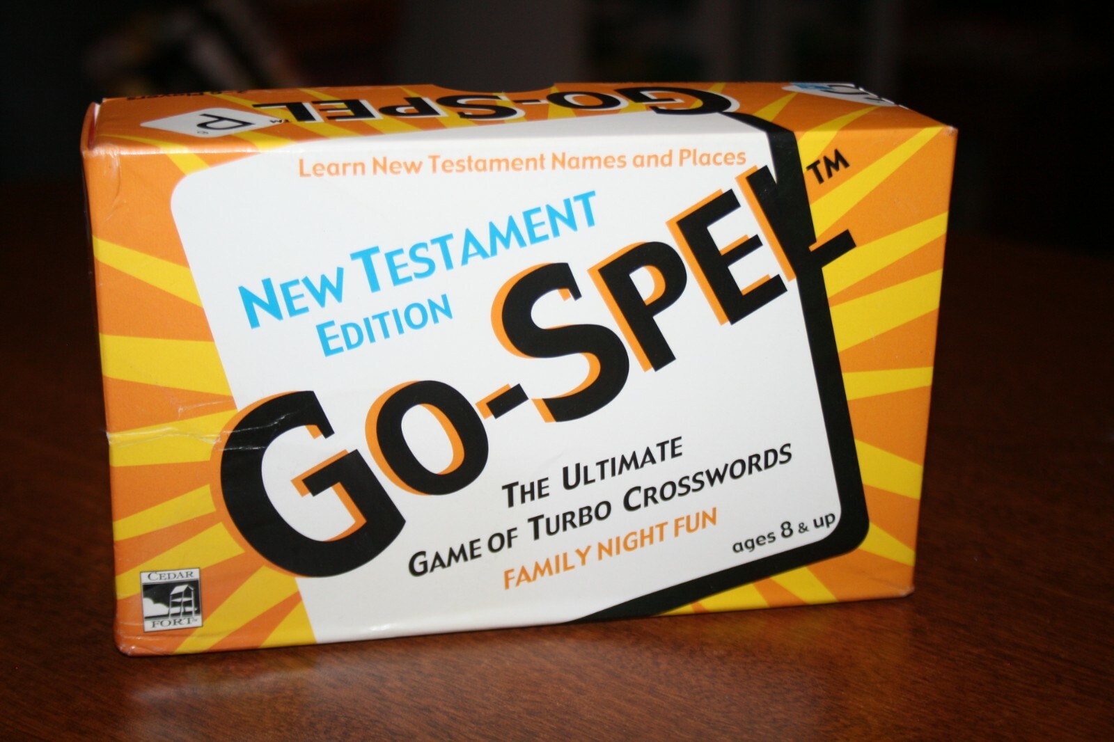 New Testament Edition Go-Spel Ultimate Game of Turbo Crosswords -Cedar Fort 2002