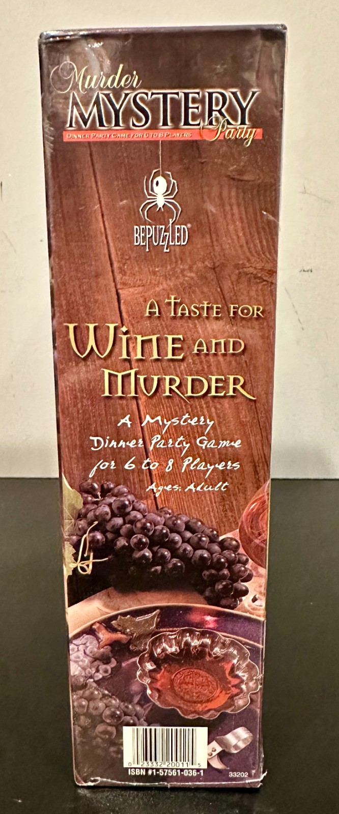 Murder Mystery Party Game: Dinner Party Game for 6 to 8 Players *NEW & SEALED*