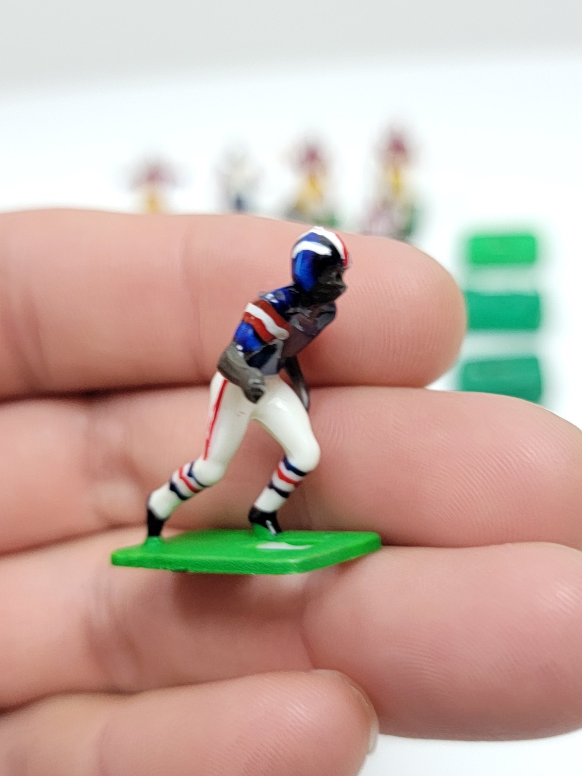 Vintage Tudor Electric Football Game NFL Team Figures Lot Of 24 Mixed
