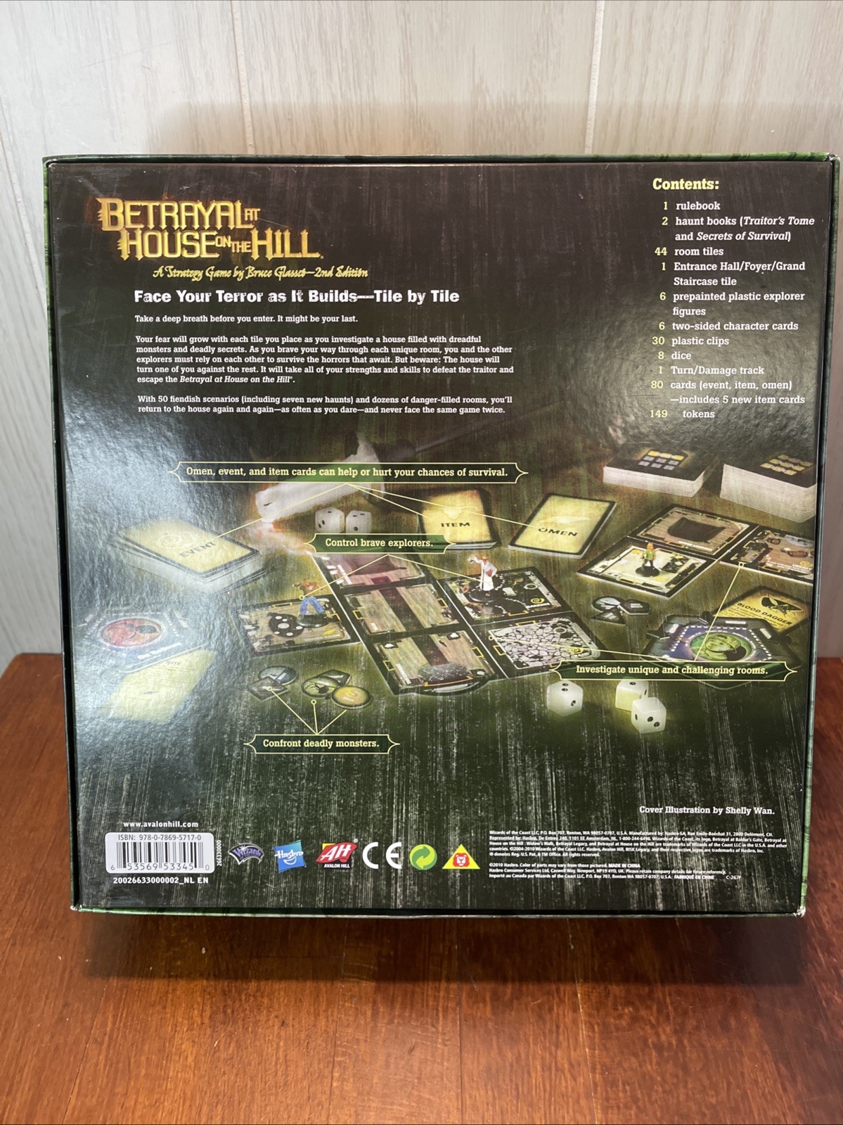 Betrayal At House On The Hill Mystery Game