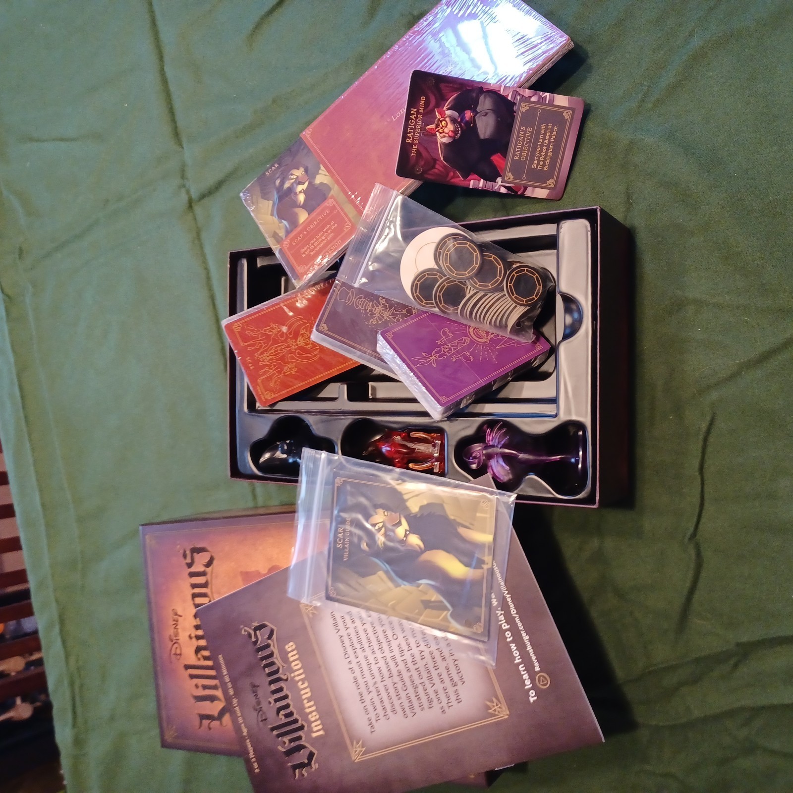 Disney Villainous Board Game 3 Game Lot The Worst Evil Comes Wicked to the Core