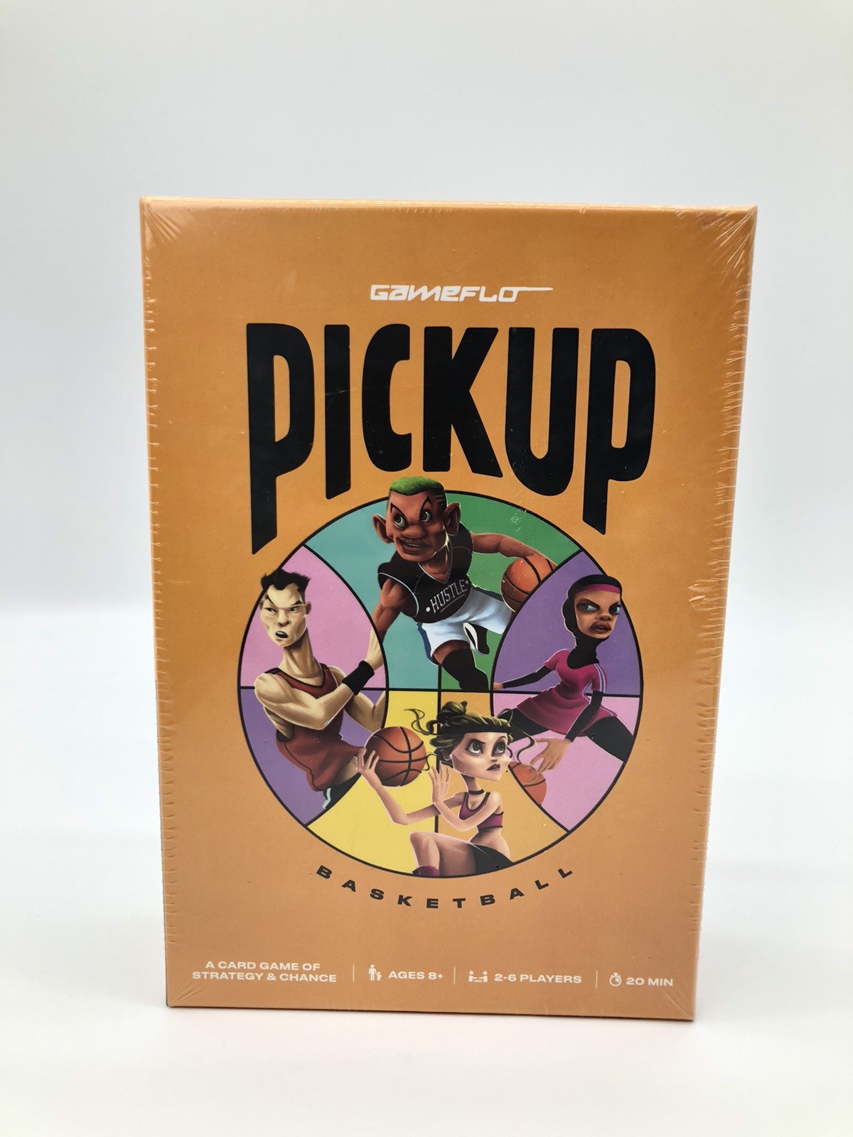 Gameflo Pickup Basketball Card Game Of Strategy Ages 8+ /2-6 Players New/Sealed
