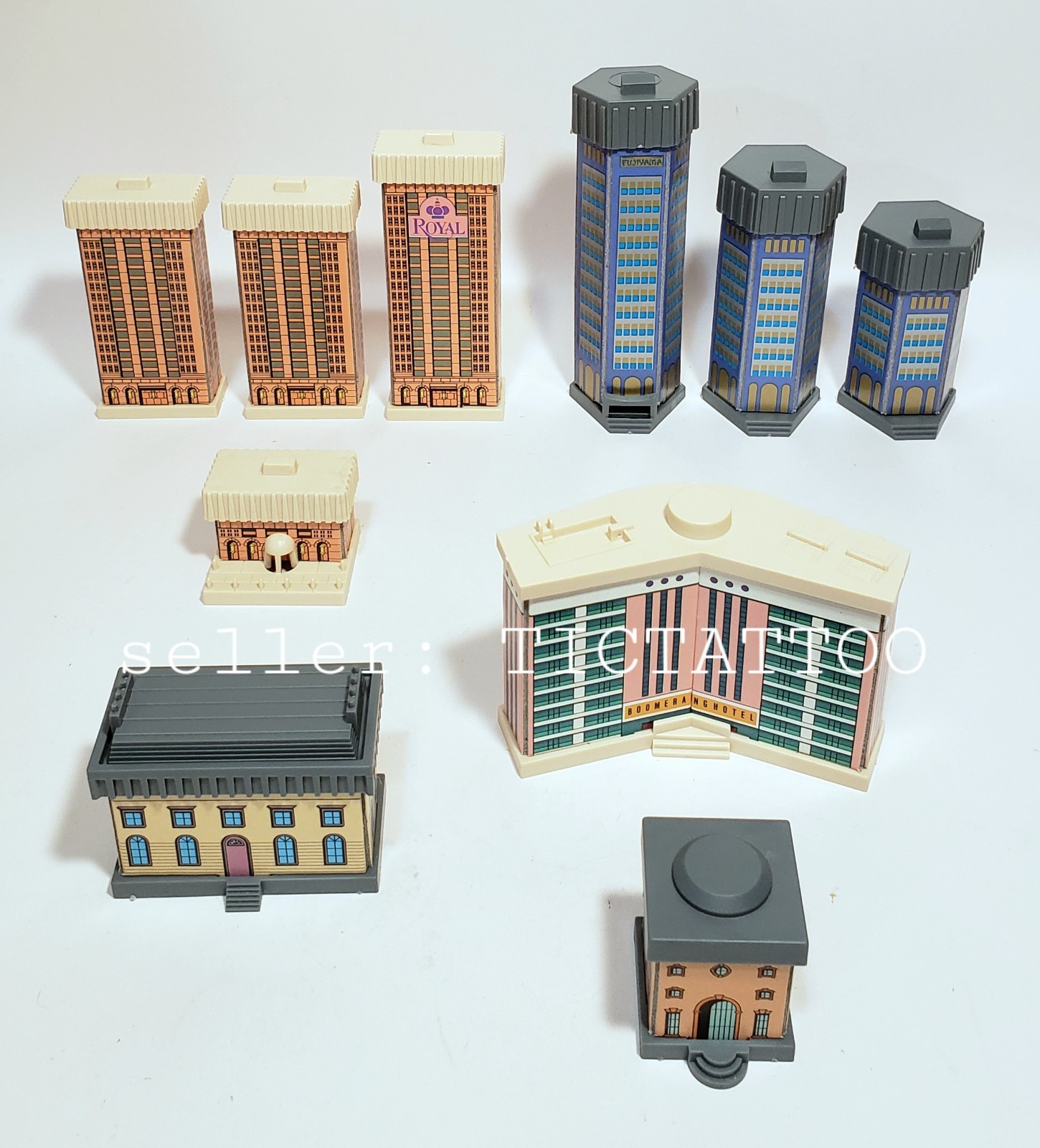 🔥 Milton Bradley HOTELS Board Game 1987 Real Estate COMPLETE VERY GOOD +
