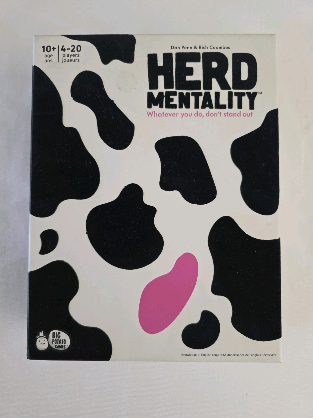 Big Potato Herd Mentality Board Game