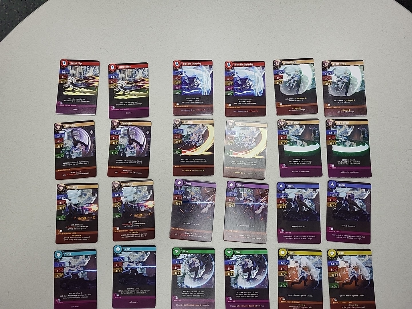 Guilty Gear Strive Board Game – Demo Deck