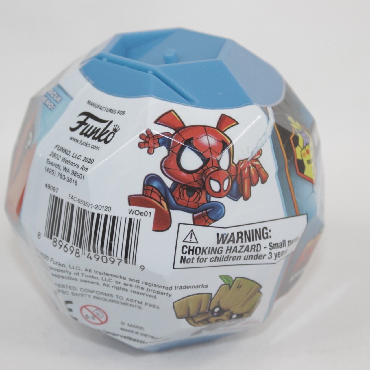 Funko Marvel Battle World Mystery of the Thanostones Series 1 Ball Lot (6) New