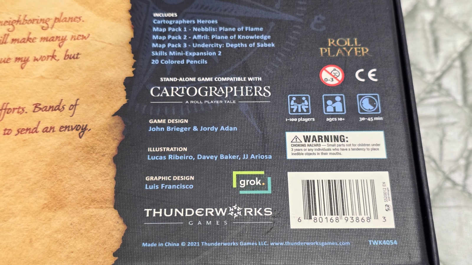 Cartographers Collectors Edition by Thunderworks Games 2021 – Complete