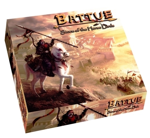 Battue Storm Horse Lords Board Game MINT + Bonus Tile