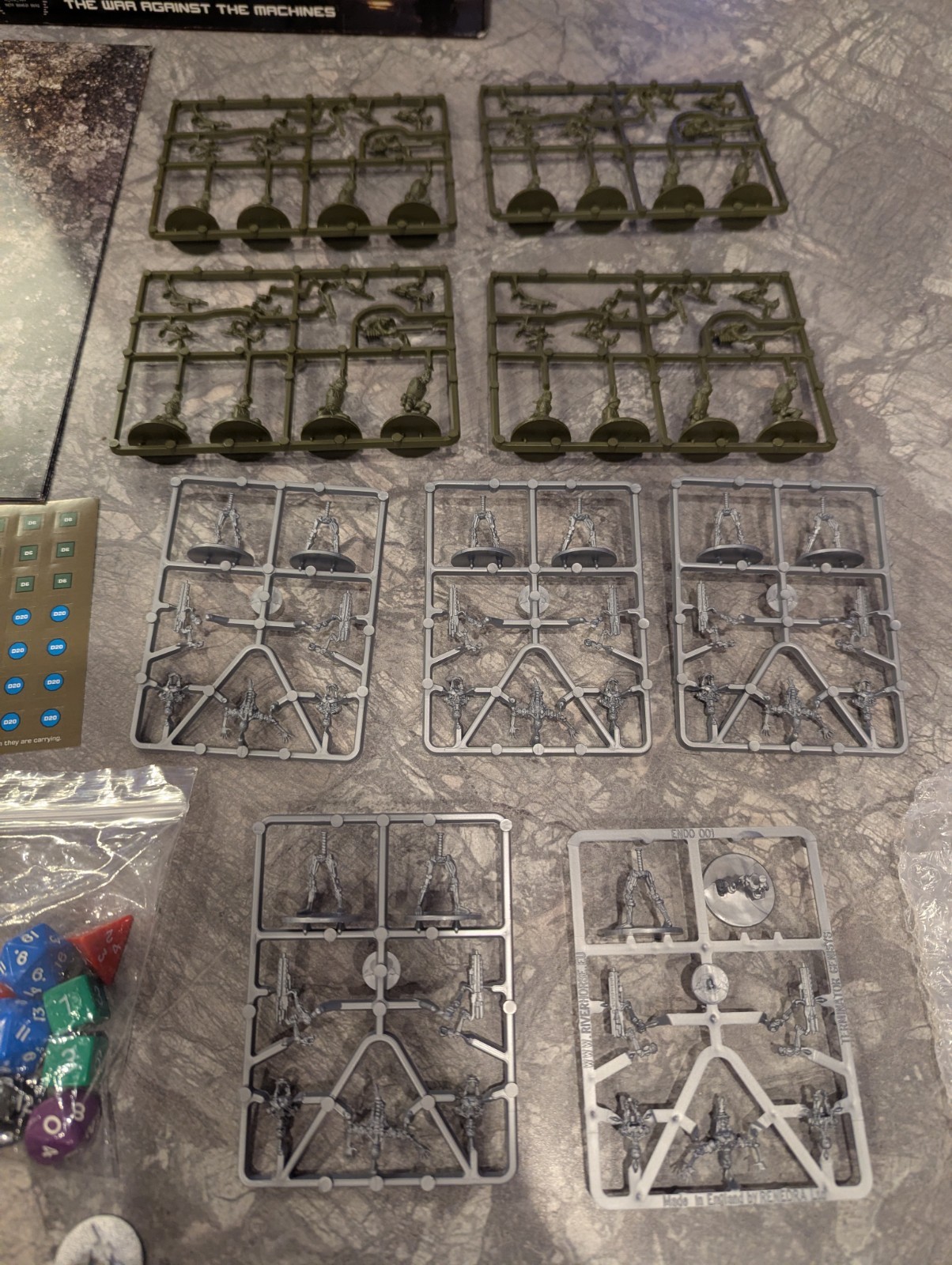 Terminator Genisys The Miniatures Game- The War Against The Machines- Unpunched