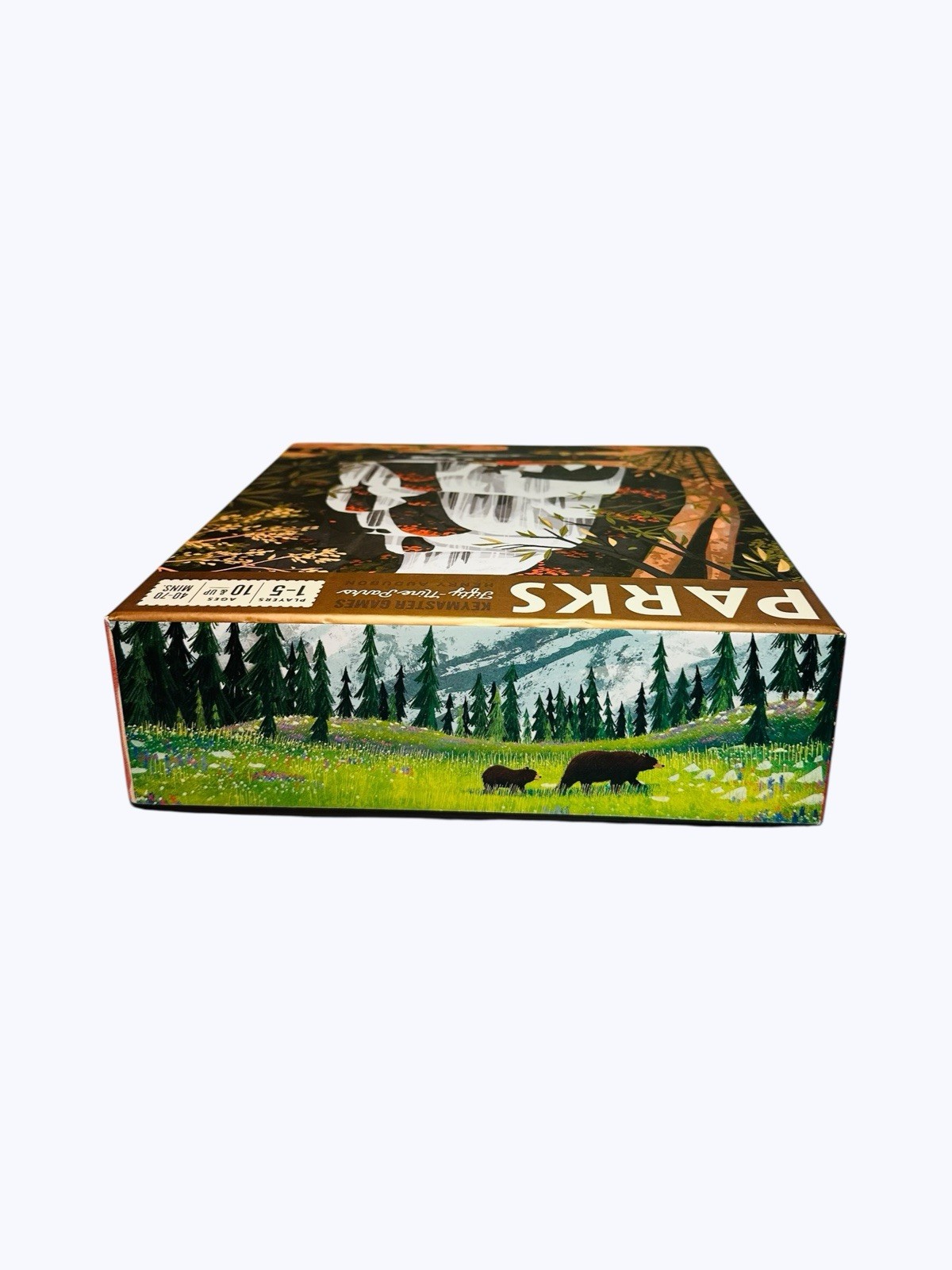 Parks Keymaster Henry Audobon Board Game Fifty-Nine Parks Box Bears COMPLETE