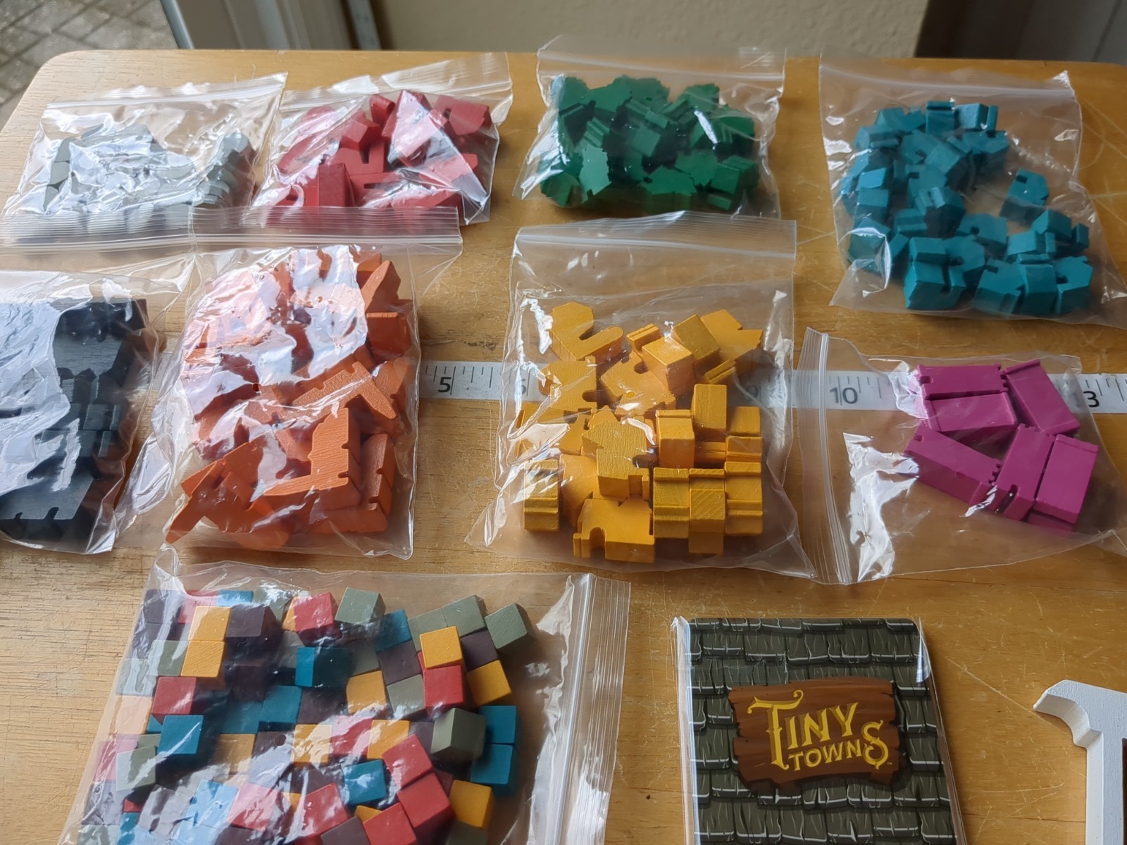 Tiny Towns Board Game, AEG Peter McPherson, 2019 Complete