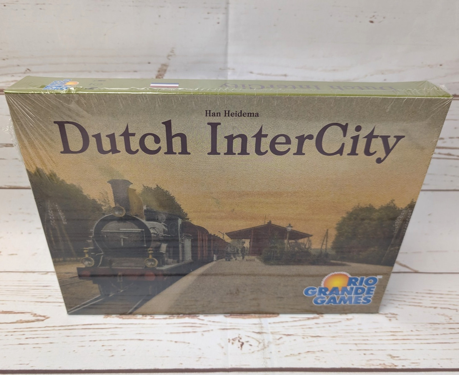 Dutch InterCity Board Game Rio Grande Games Han Heidema Train Game NIS