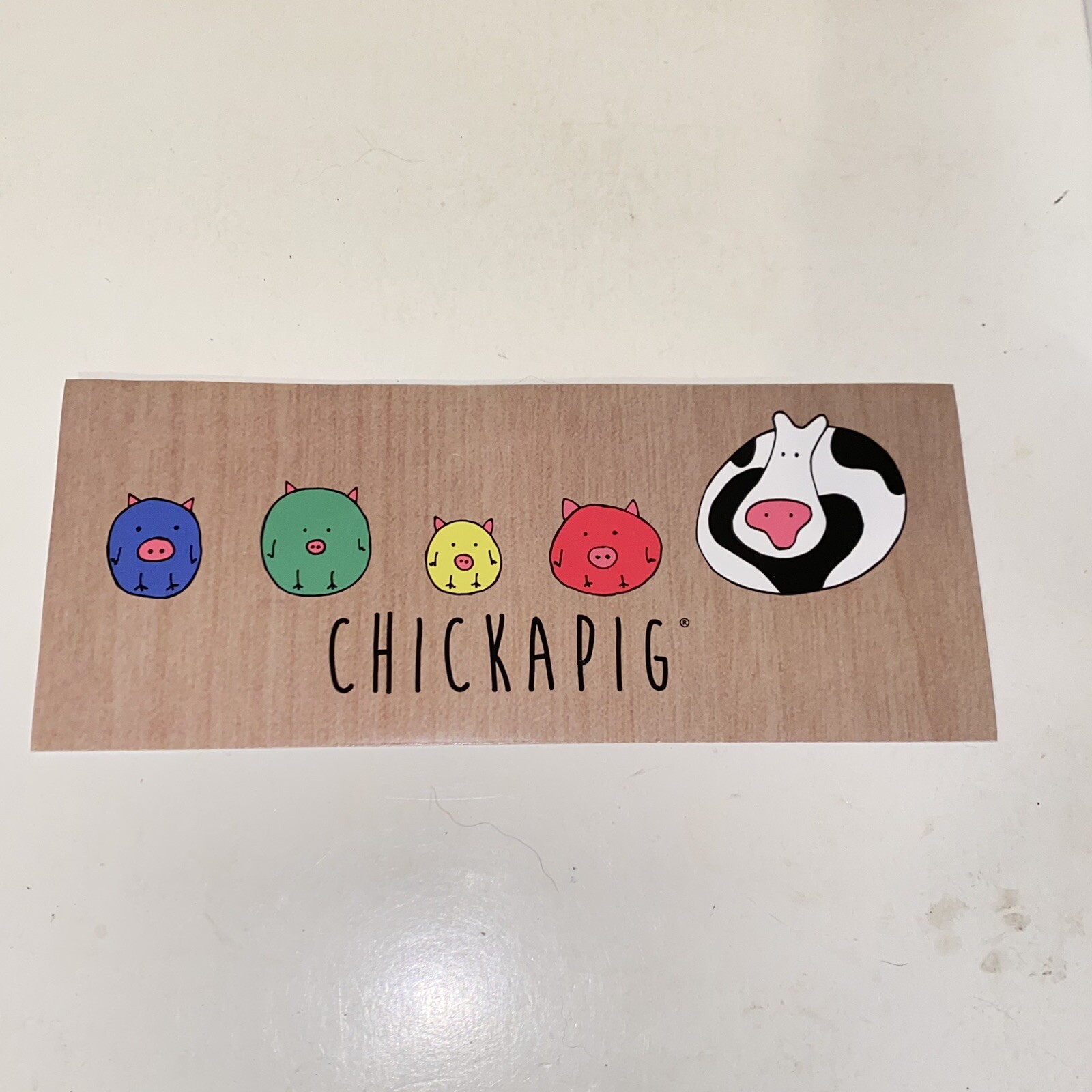 Buffalo Games Chickapig A Farm To Table Game Ages 8+ Family Board Game Complete