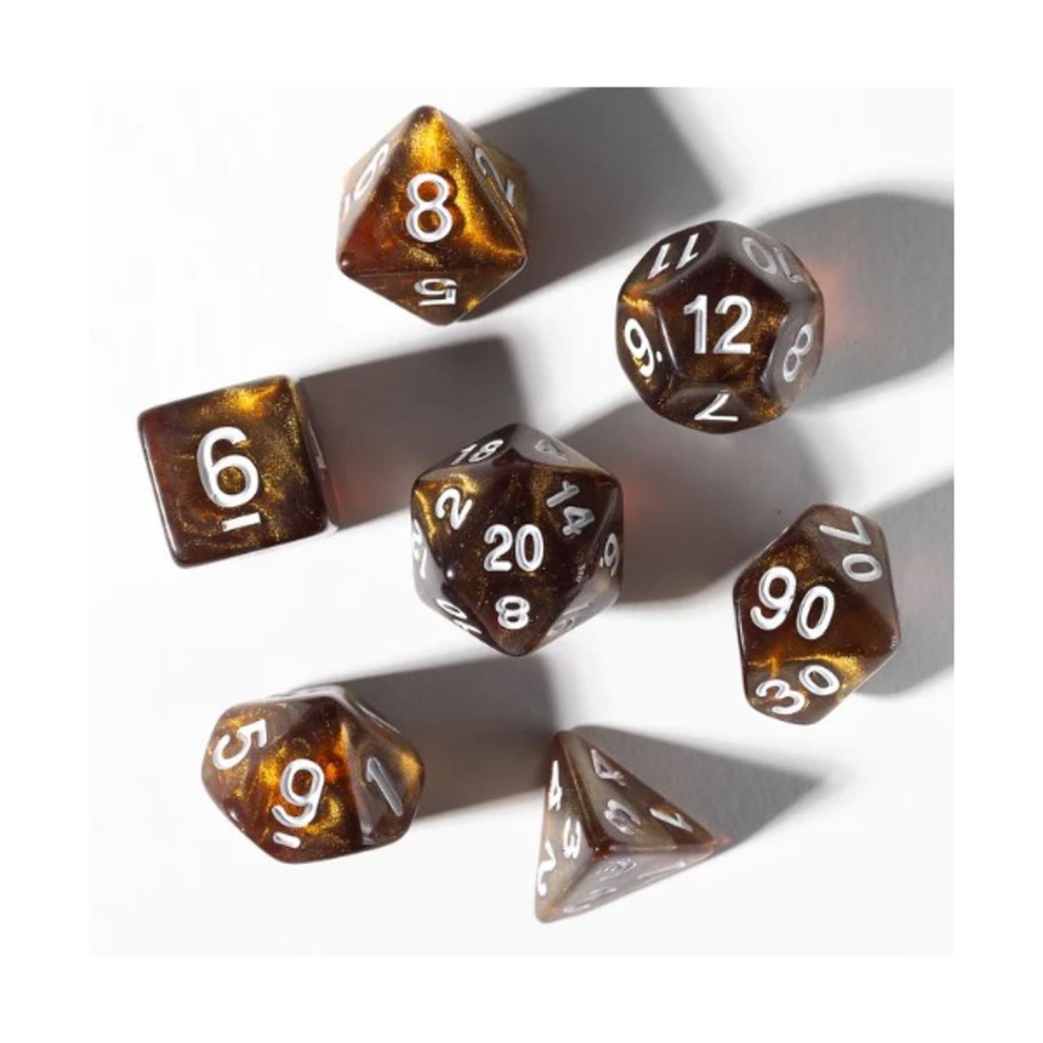 Poly Set – Unearthed Treasure – Topaz (8)