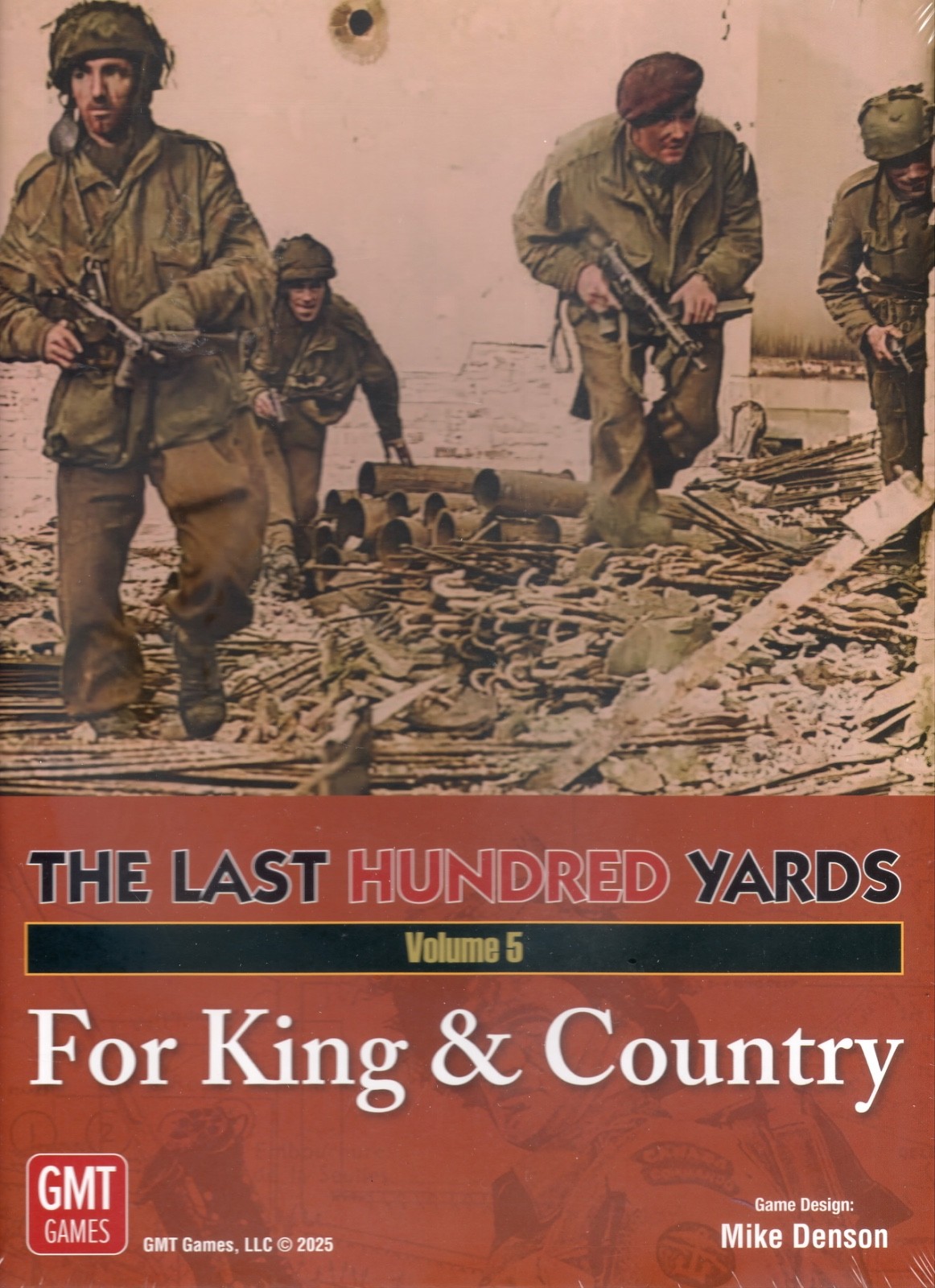 The Last Hundred Yards Volume 5: For King & Country war game New shrink-wrap GMT