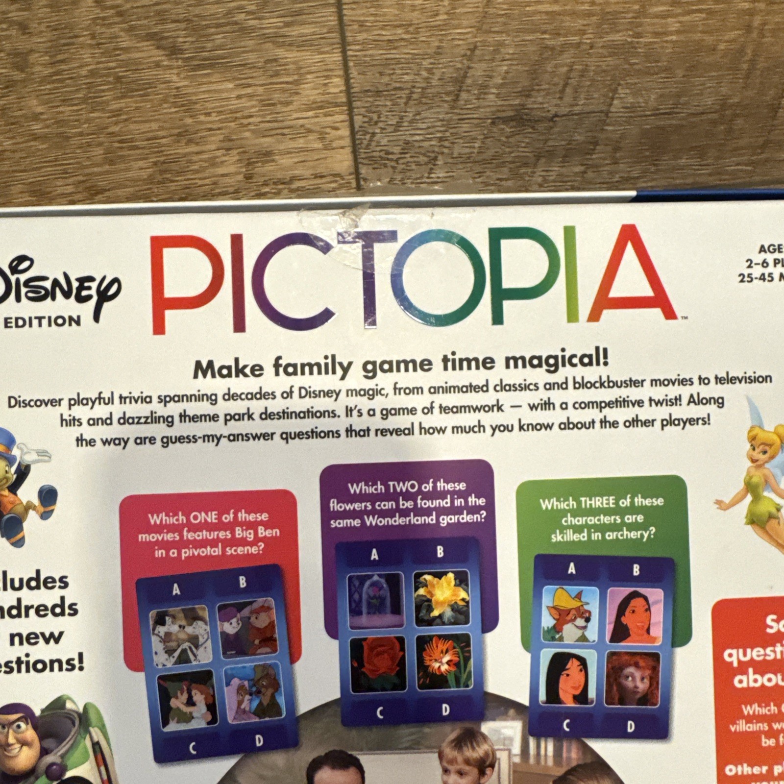 Ravensberger Pictopia Disney Edition The Ultimate Picture Trivia Family Game