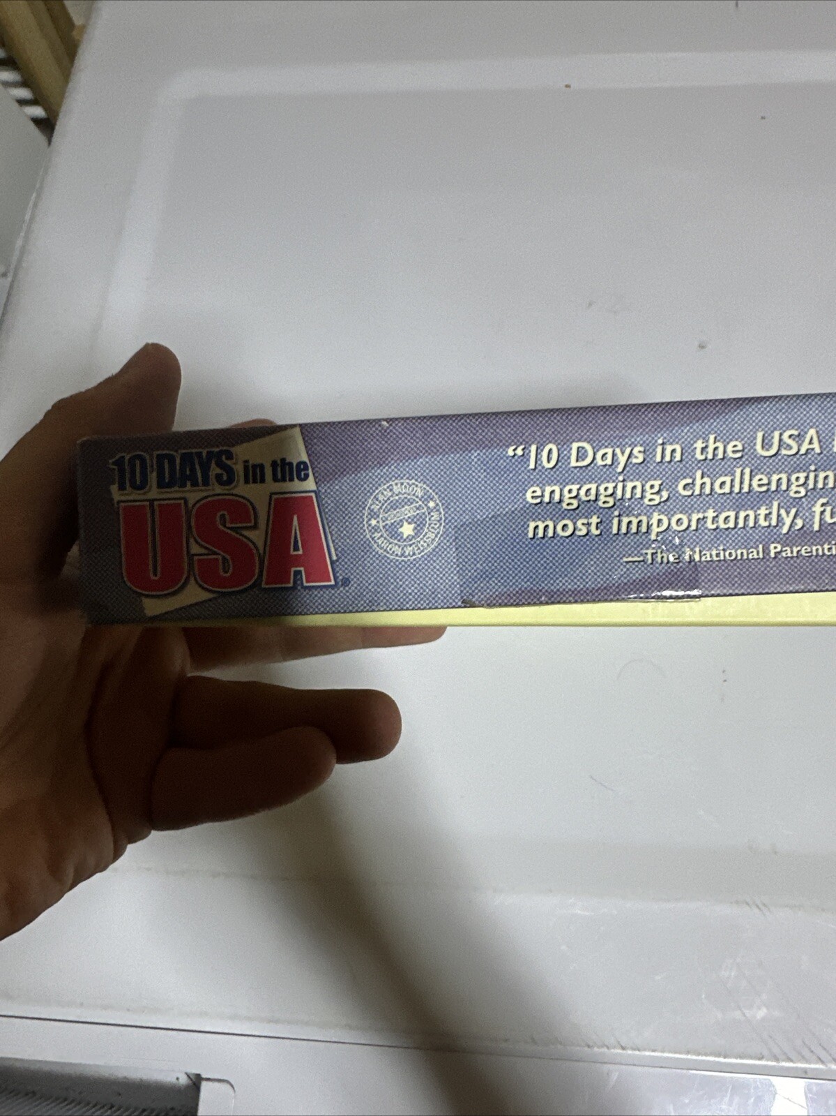 Vintage 10 Days In The USA “Out Of The Box” Board Game Complete