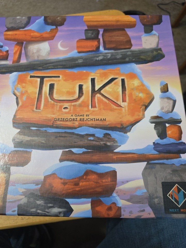 2019 “Tuki” By Next Move Games Block Board Game (Complete)