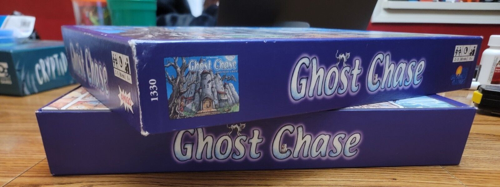 Ghost Chase Canterville Castle COMPLETE Rio Grande Games 2001 Amigo Strategy