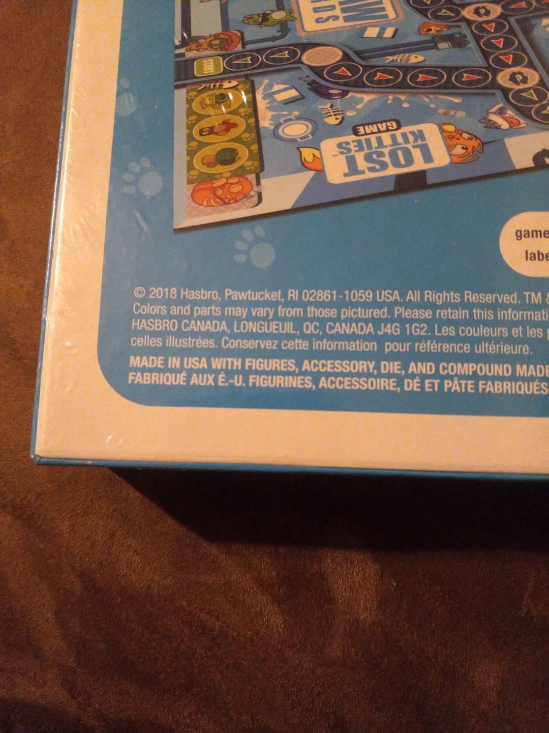 NEW SEALED Hasbro Lost Kitties Game 2018 Ages 5+ Includes Mystery Figure