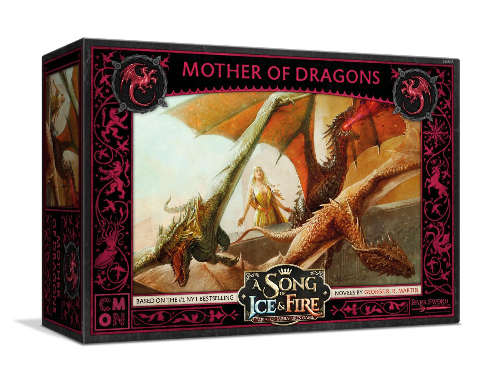 A Song of Ice and Fire Tabletop Miniatures Mother of Dragons Box Set By CMON