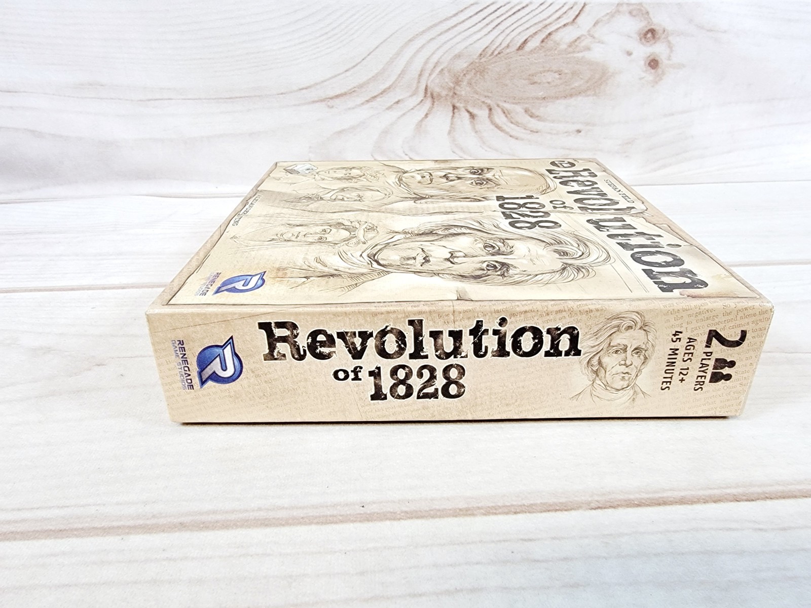 Revolution of 1828 Board Game 2 Player Game – Renegade – Complete