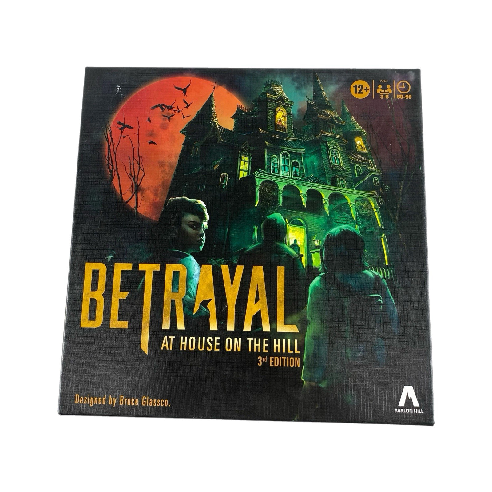 Hasbro Gaming ~ Betrayal at The House on The Hill ~ 3rd Edition. COMPLETE!!!