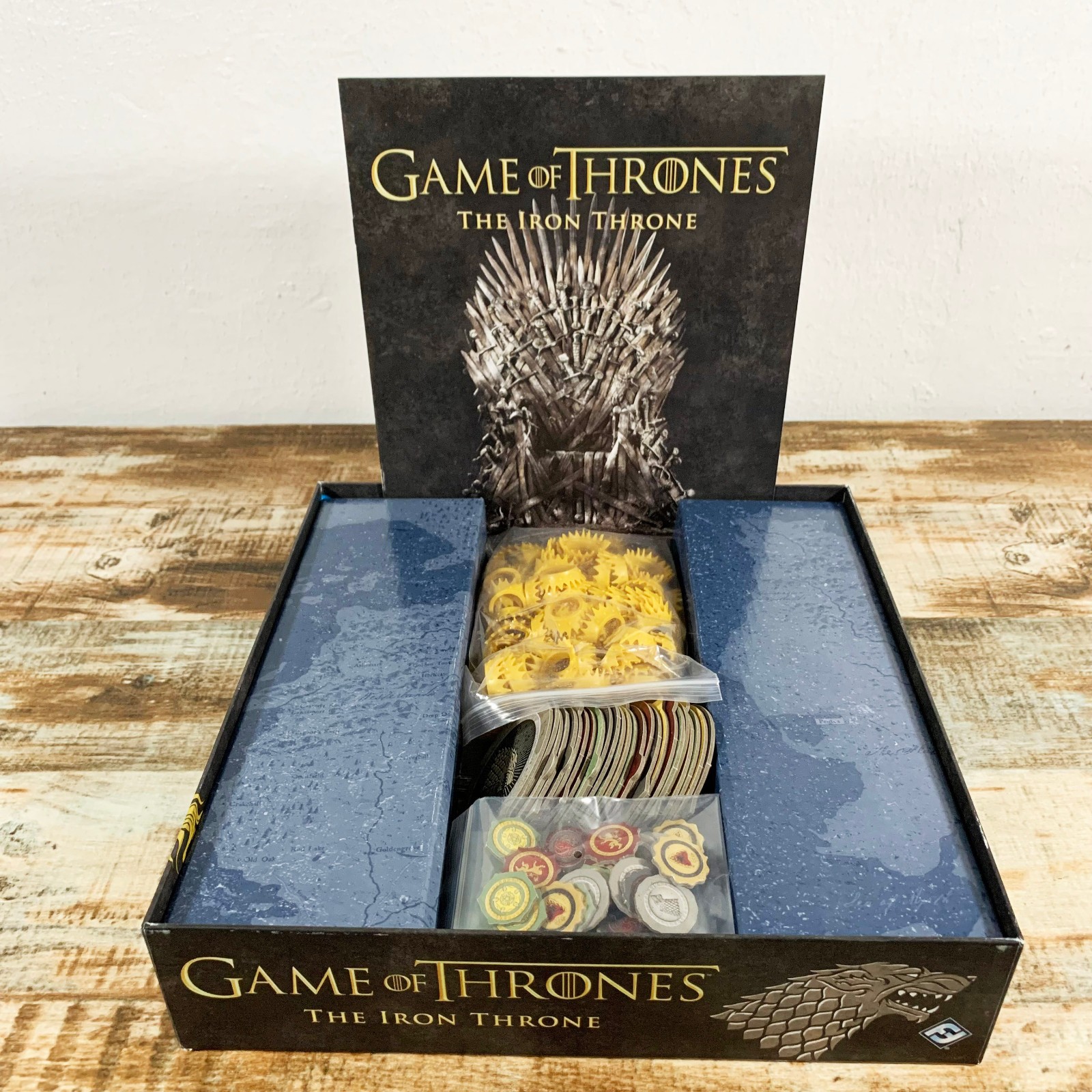 Game of Thrones The Iron Throne Board Game – 100% Complete – Fantasy Flight