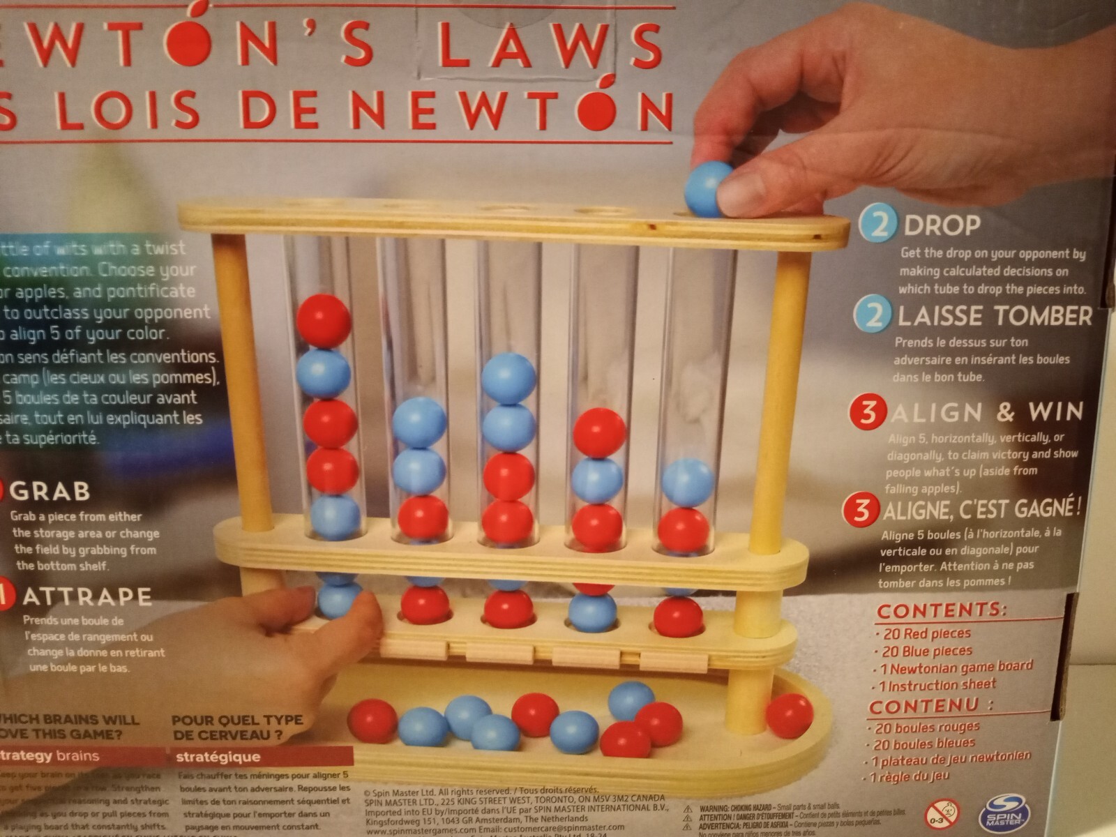 Newton Marbles Brain Workshop Board Game