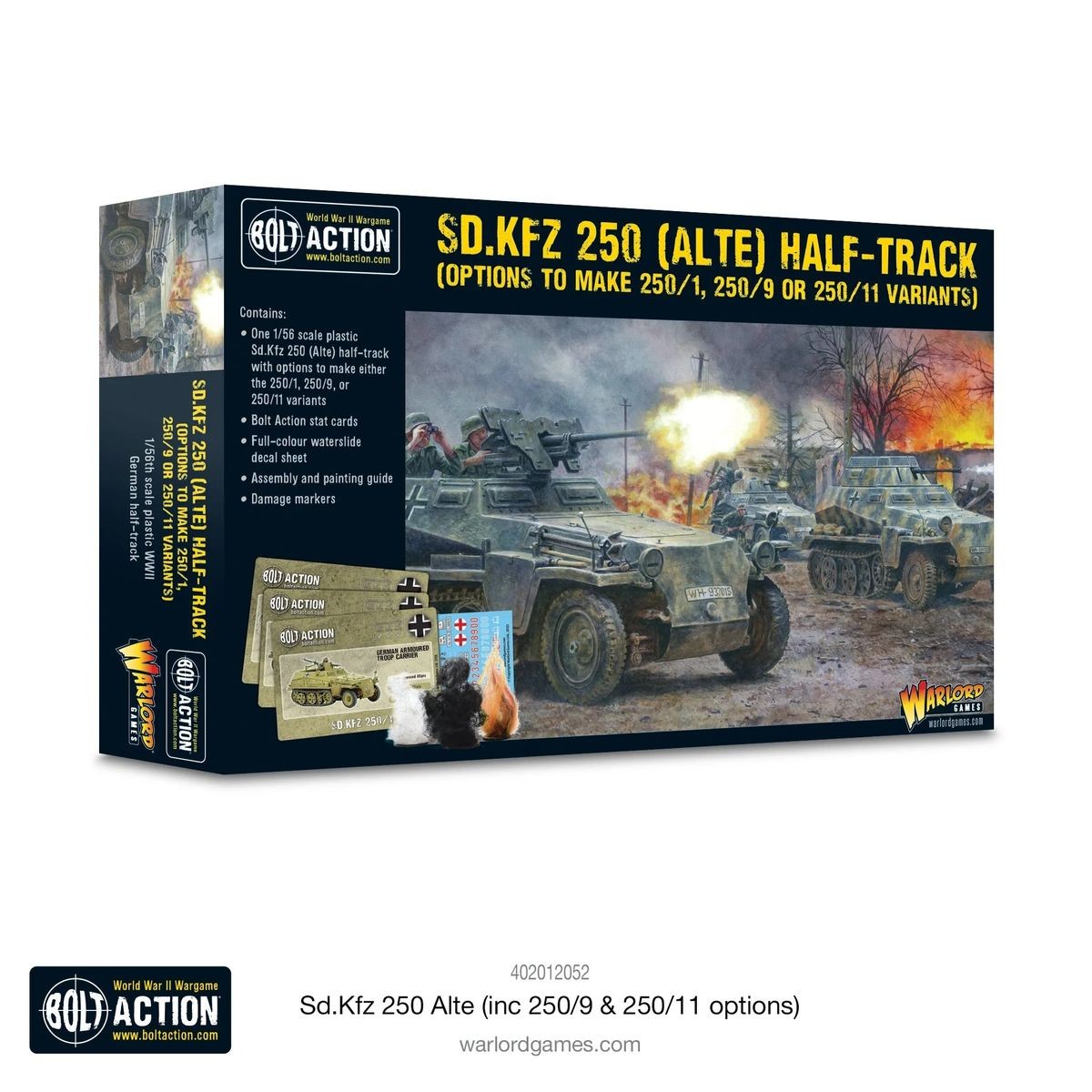 Bolt Action: Sd.Kfz 250 (Alte) Half-Track 250/1, 250/9 & 250/11