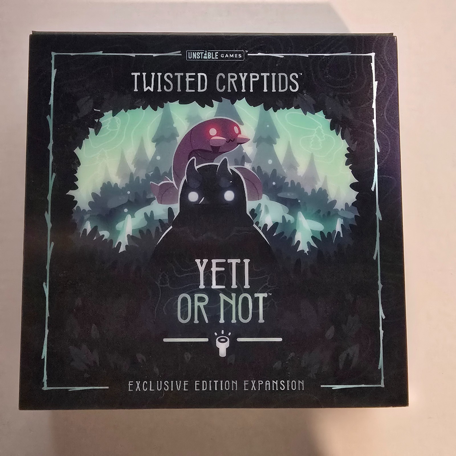 Twisted Cryptids -Yeti or Not Exclusive Edition Expansion – LITHOGRAPH BOX ONLY