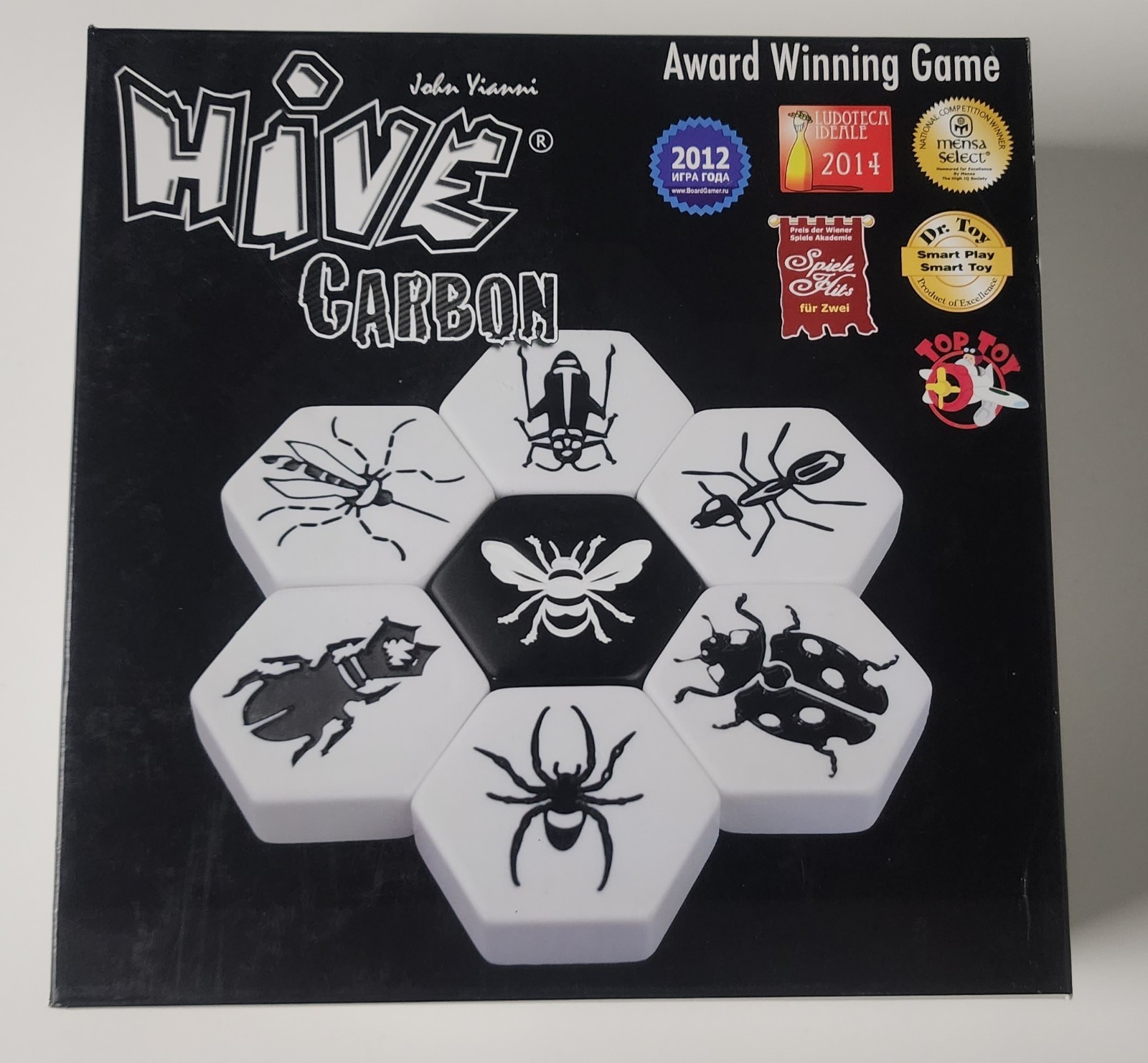 Hive Carbon Board Game Gen42 Games Complete Great Condition ABUGames Collectible