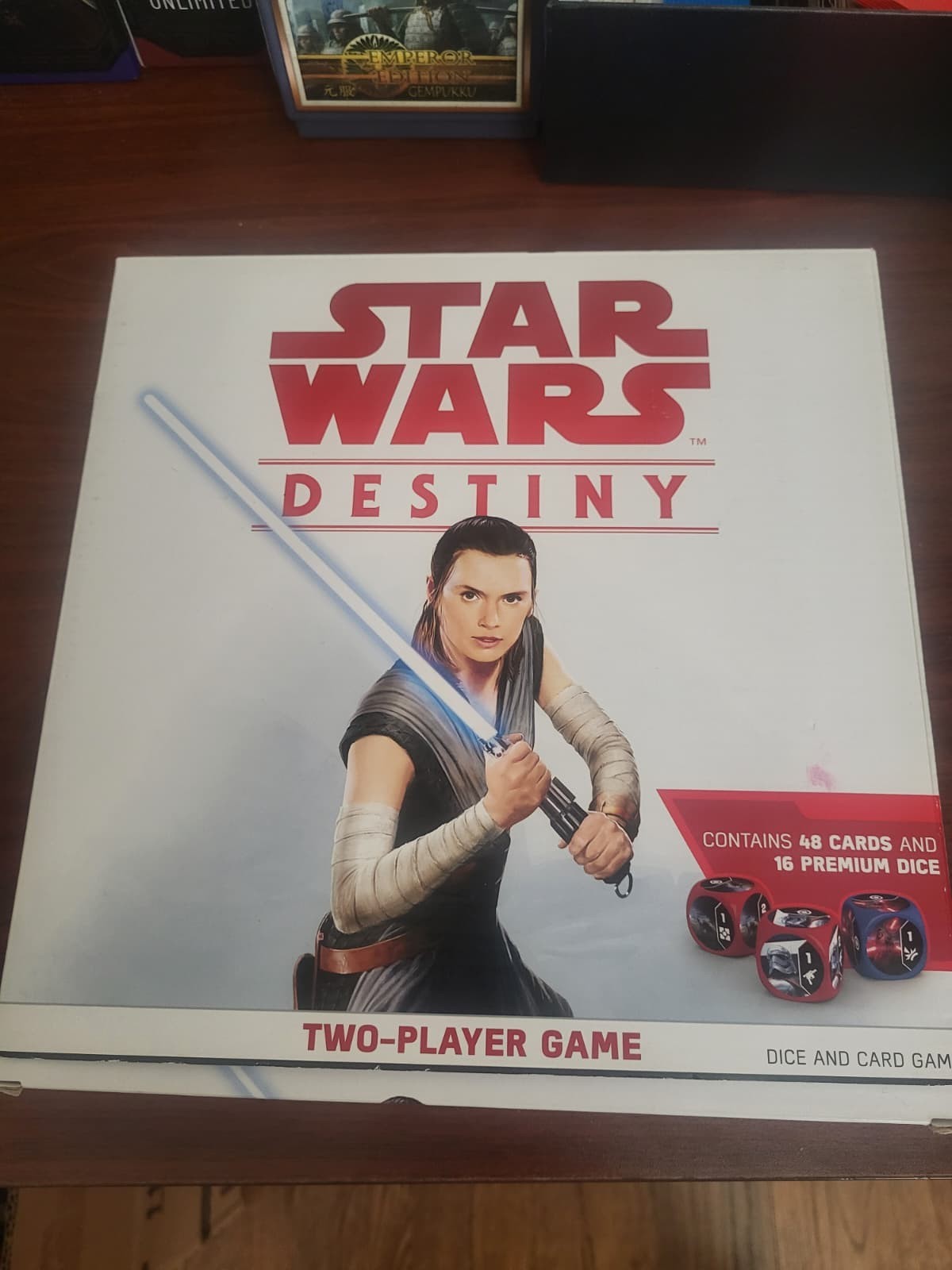 Fantasy Flight Games Lot — Arkham Horror LCG (x2) + Star Wars Destiny