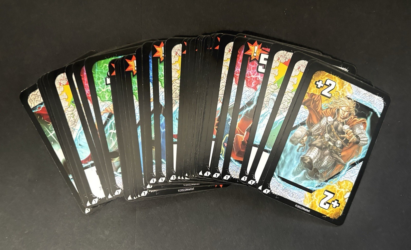 UNO Ultimate MARVEL 48 Thor 1st Edition Character Cards