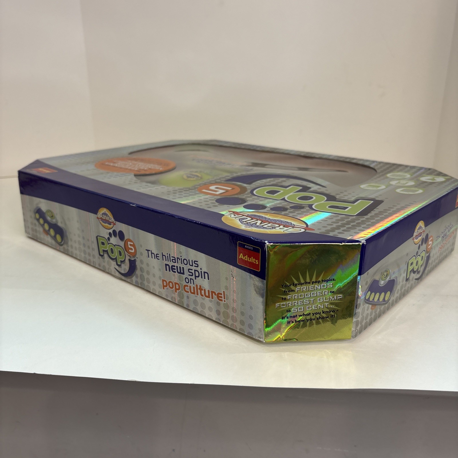 Cranium Pop 5 Adult Pop Culture Trivia Console Board Game ~ new opened box
