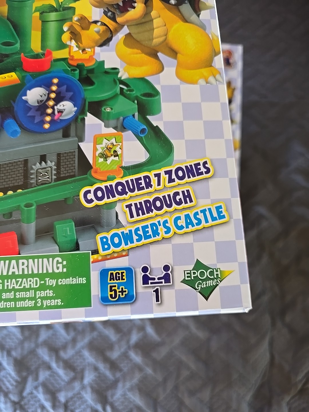 Epoch Games Super Mario Adventure DX Tabletop Skill and Action Game.