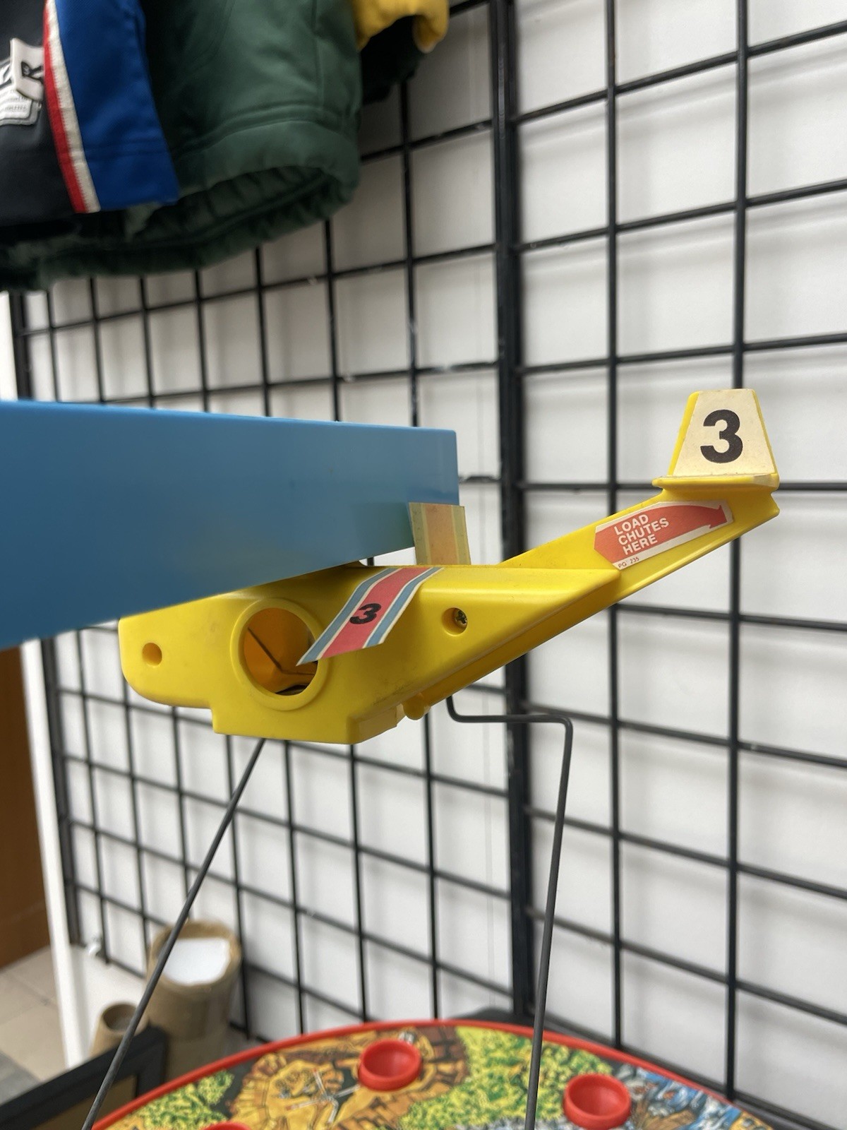 1977 Gabriel Chutes Away Air Rescue Target Game Tested & Working! With Box!