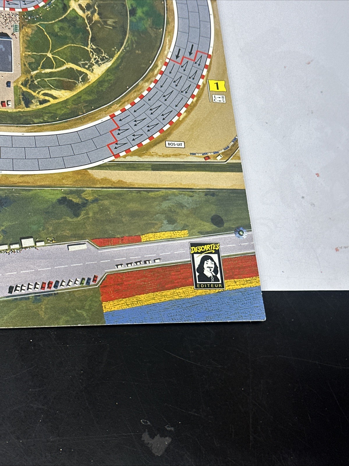 FORMULA DE Map Track Base Game Boards MONACO/ZANDVOORT #1 Nederland Circuits 1/2