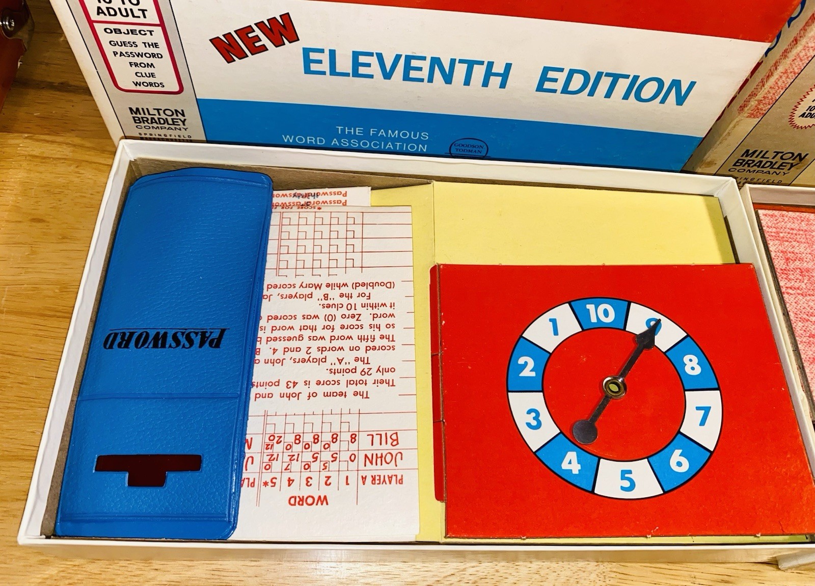 Vintage Password TV Game Lot Milton Bradley 1963 1973 Complete