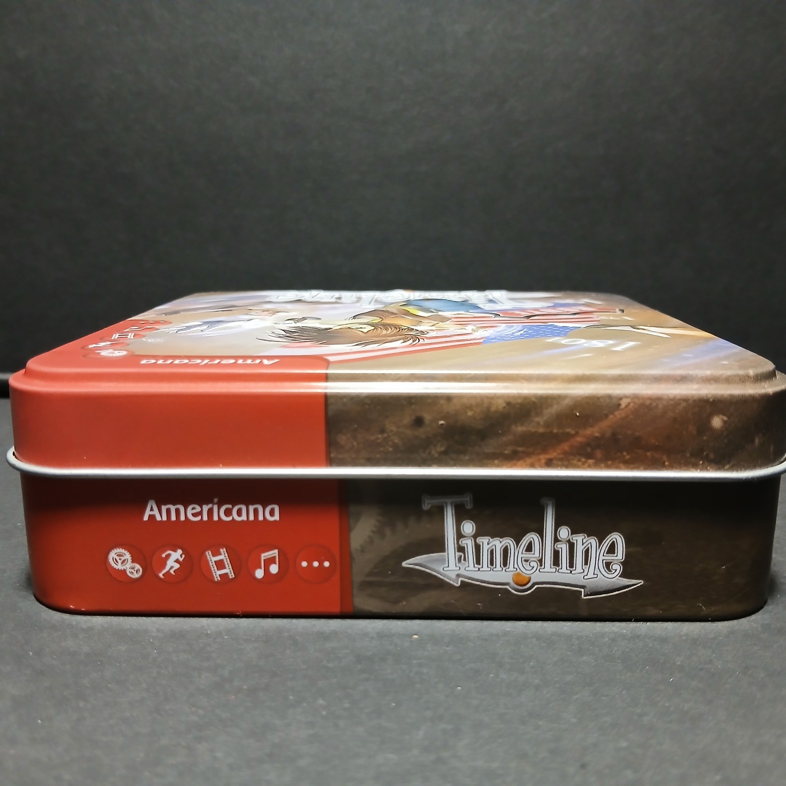 Timeline Americana Asmodee Card Trivia Game