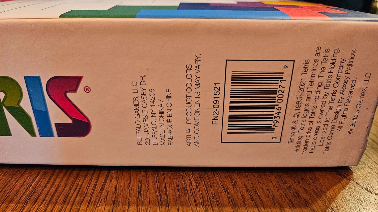 Tetris Strategy Board Game by Buffalo Games