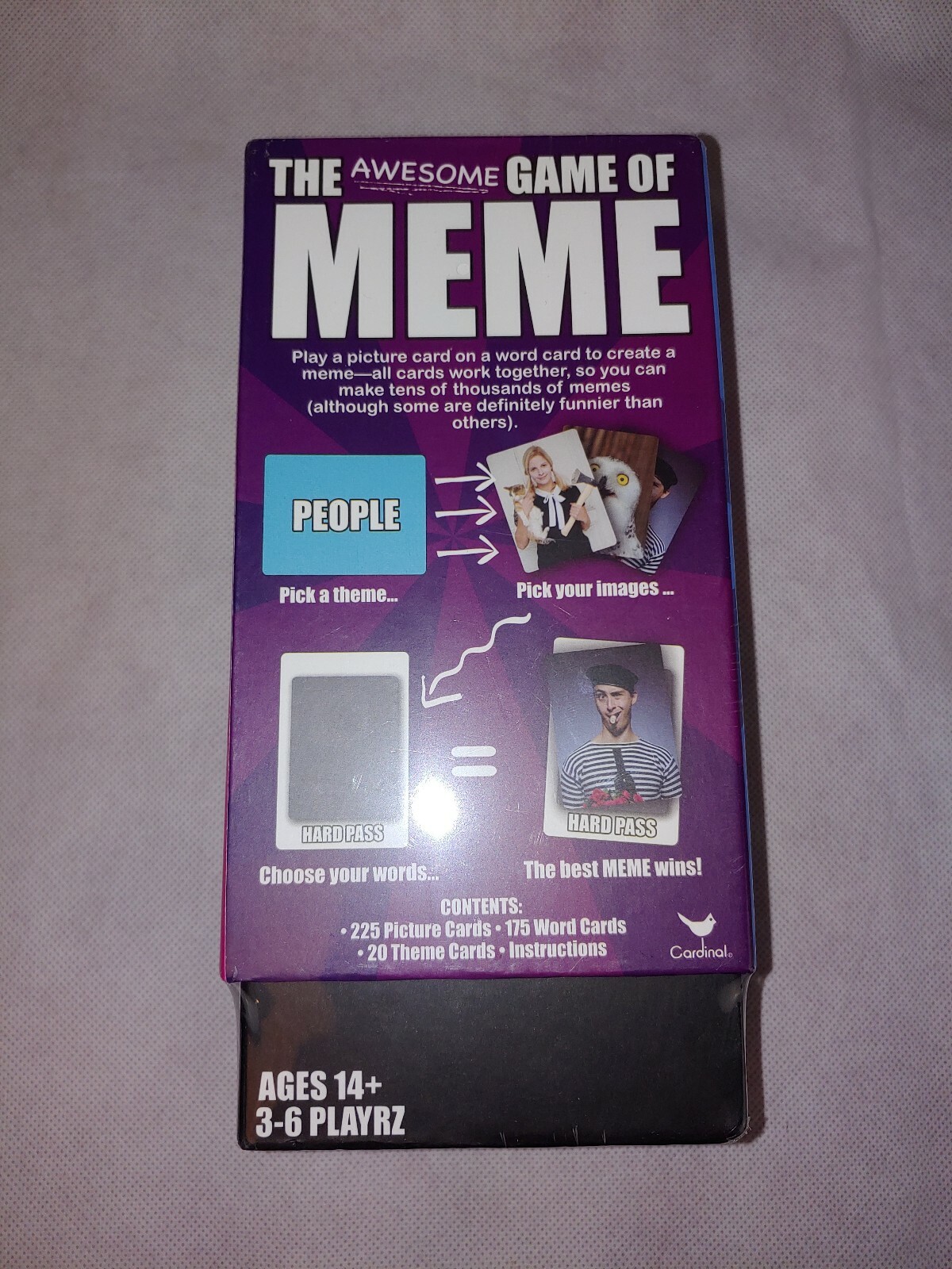NEW The Awesome Game of Meme Card Game by Cardinal FRE SHIPPING