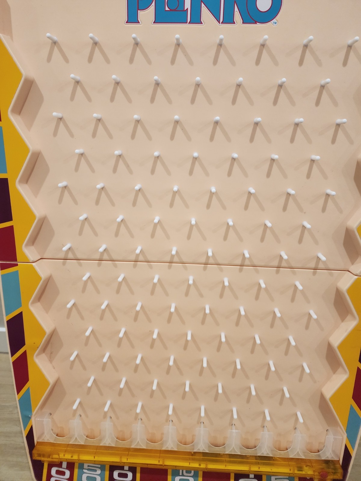 Plinko Game Of Chance From The Price Is Right, LIFE-SIZE Plinko Board with Sound