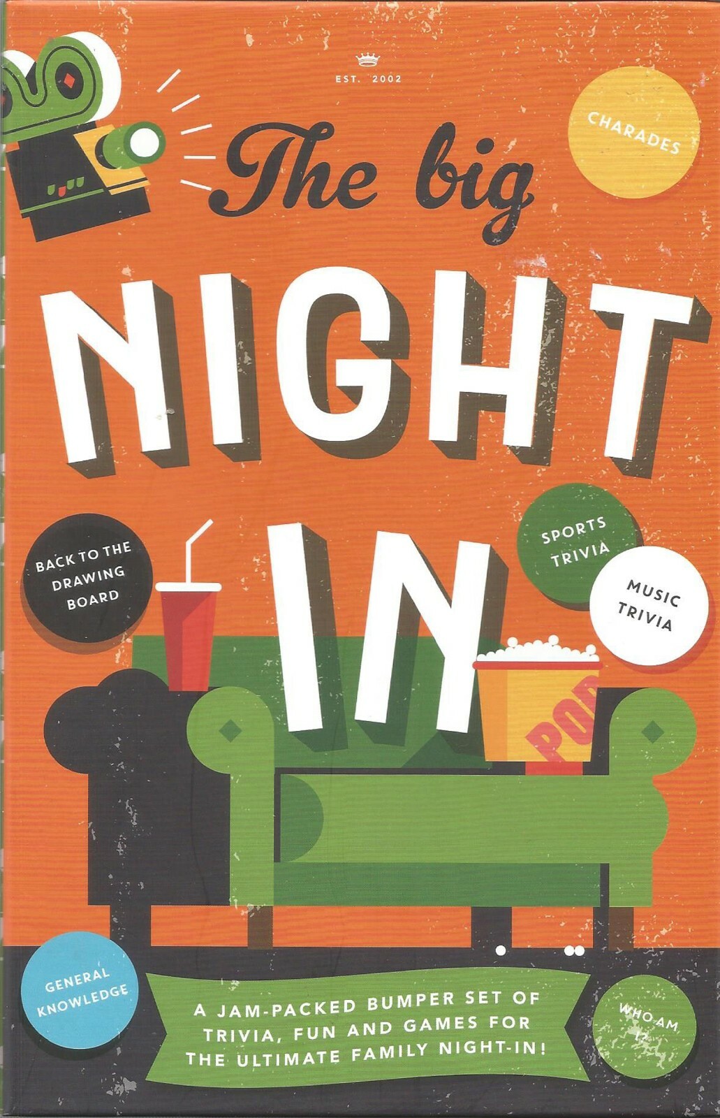 Professor Puzzle The Big Night In Trivia Game New in Box