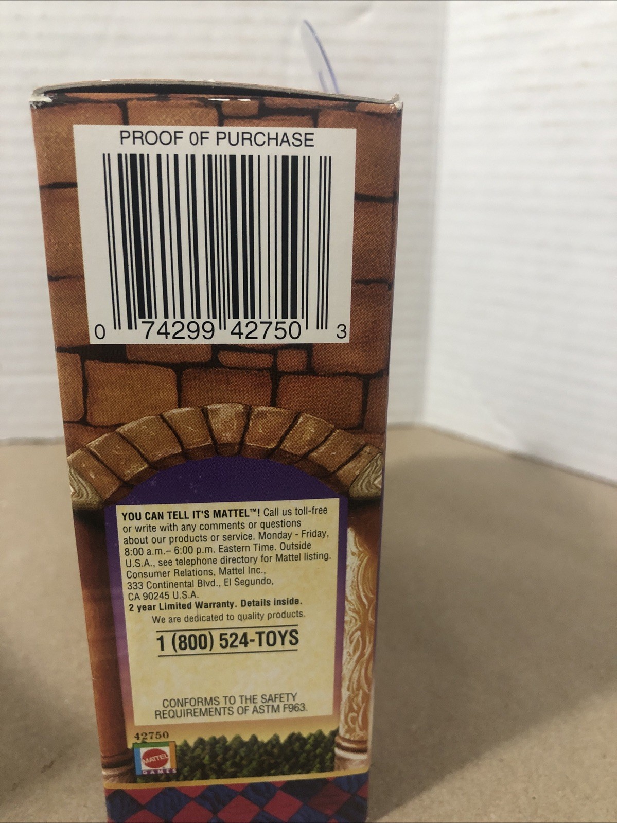 Harry Potter Casting Stones Starter Game New 2001 Mattel 42750 2 Players 8 & Up